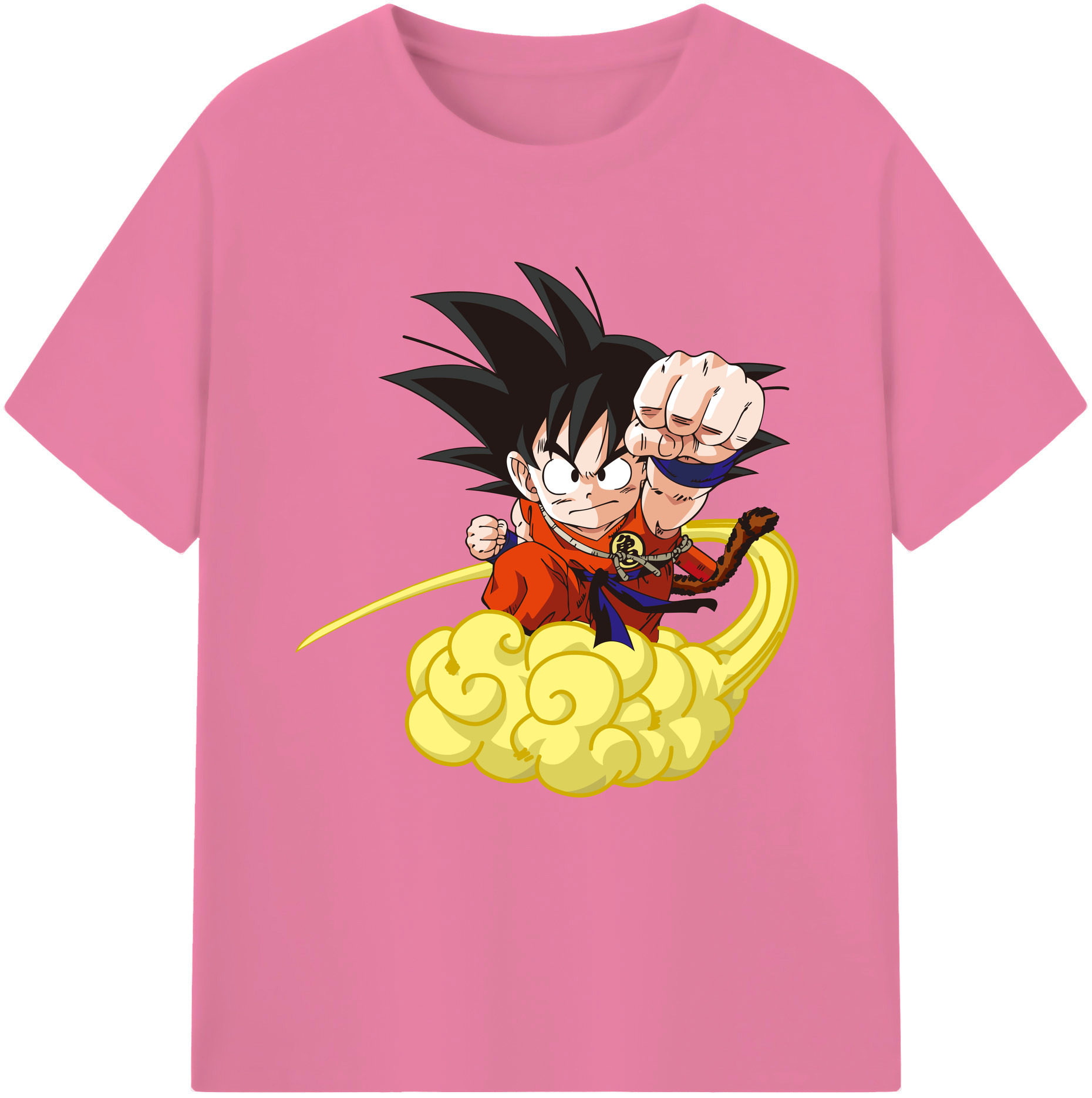 （画像用） ドラゴンボール 孫悟空（そん ごくう）Son Goku カカロット DRAGON BALL Kakarotto 綿100％半袖Tシャツ（フロントプリント）